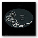 Silver Daisy Personalized Seal