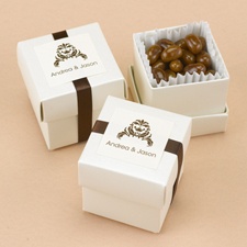 Create-Your-Own Square Seals - Ecru