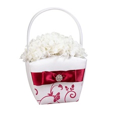 Red Floral Basket