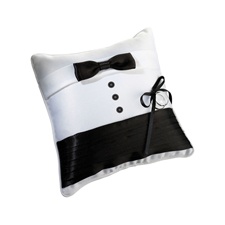 Tuxedo Ring Pillow