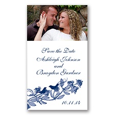 Love Birds - Eclipse - Photo Save the Date Magnet