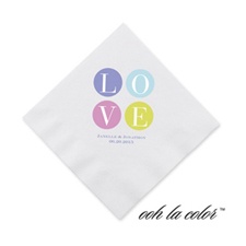LOVE - Cocktail Napkin