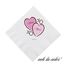 XOXO - Cocktail Napkin