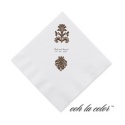 Clearly Refined - Chocolate - Cocktail Napkin