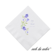 Watercolor Roses - Hydrangea - Cocktail Napkin