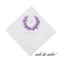 Floral Crest - Grapevine - Cocktail Napkin