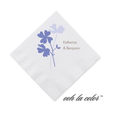 Floral Shadow - Hydrangea - Cocktail Napkin
