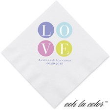 LOVE - Dinner Napkin