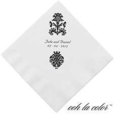 Clearly Refined - Ebony - Dinner Napkin