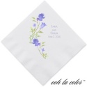 Watercolor Roses - Hydrangea - Dinner Napkin