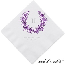 Floral Crest - Grapevine - Dinner Napkin