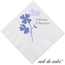 Floral Shadow - Hydrangea - Dinner Napkin