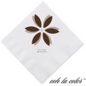 Floral Delight - Chocolate - Dinner Napkin