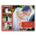 Photo Delight - Scarlet - Photo Thank You Card and Envelope