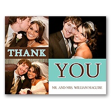 Thank You Card & Envelope
