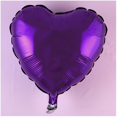 Purple Mylar Balloons