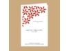 Floral Delight - Scarlet - DIY Wedding Program