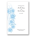 Flowers and Flourishes - Cornflower - Wedding Program