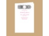 Framed Monogram - Ebony - Wedding Program