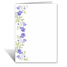 Watercolor Roses - Hydrangea - DIY Wedding Program