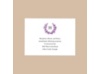 Floral Crest - Grapevine - Reception Card