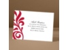 Flair for Style - Barn Red - Reception Card