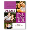 Pretty Please - Amethyst - Save the Date Card