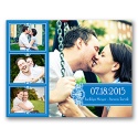Photo Delight - Blue - Photo Save the Date Card