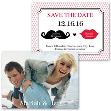 Kissable - Photo Save the Date Card