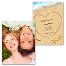 Just Beachy - Photo Save the Date Card