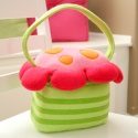 Plush Flower Bag