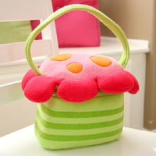Plush Flower Bag