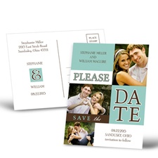 Save the Date Postcard