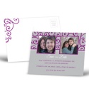 Sensational Swirls - Amethyst - Save the Date Postcard