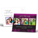 Photos and Flourishes - Amethyst - Save the Date Postcard