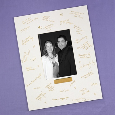 Wedding Wishes Signature Mat