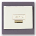 Guest Book- Ecru