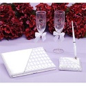 Woven with Rhinestones Accessory Set