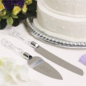 Clearly Elegant Knife and Server Set
