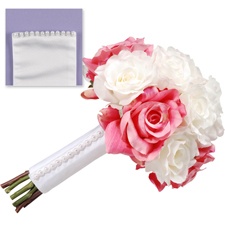Pearl Trim Bouquet Wrap