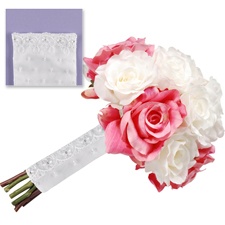 Embroidered Bouquet Wrap