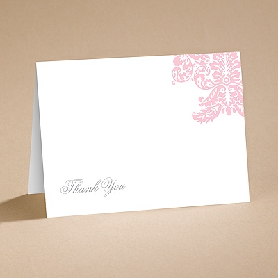 Enchanted Evening - Thank You Folder Printed and Envelope