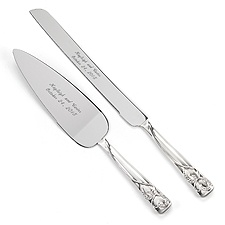 Sparkling Love Knife and Server Set