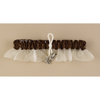 Country Charm Wedding Garter