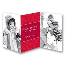 Bold Band - Photo Holiday Card