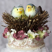 Love Nest Cake Top