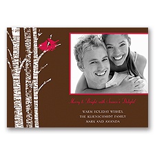 Feathered Nest - Photo Holiday Card