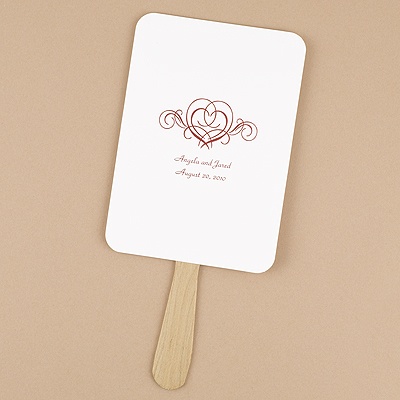 Custom Design Favor Fans