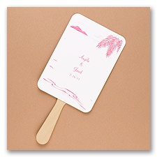 Tropical Favor Fans