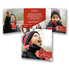 Merry and Bright - Photo Holiday Card